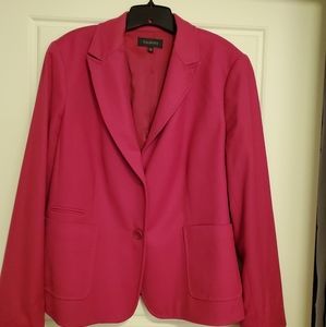 Talbots Pink Wool Blazer